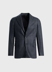 Paul Stuart Wool Windowpane Suit, thumbnail 2