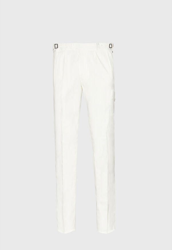 Paul Stuart White Gurkha Pant with Side Envelope, image 1