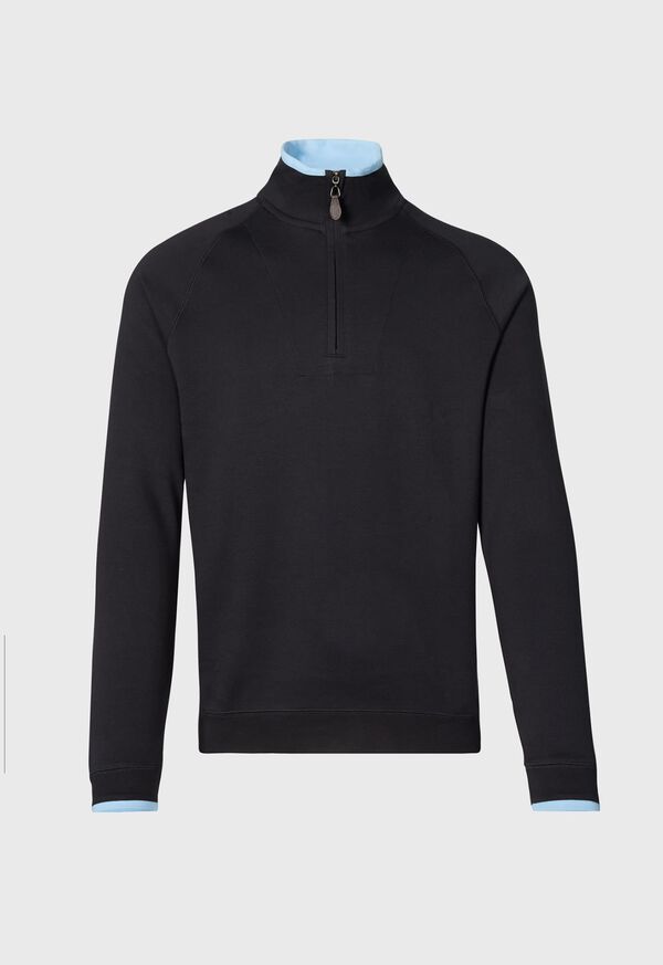 Paul Stuart Pima Cotton 1/2 Zip Sweater, image 1