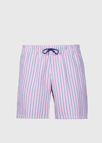 Paul Stuart Seersucker Swim Trunk, thumbnail 1