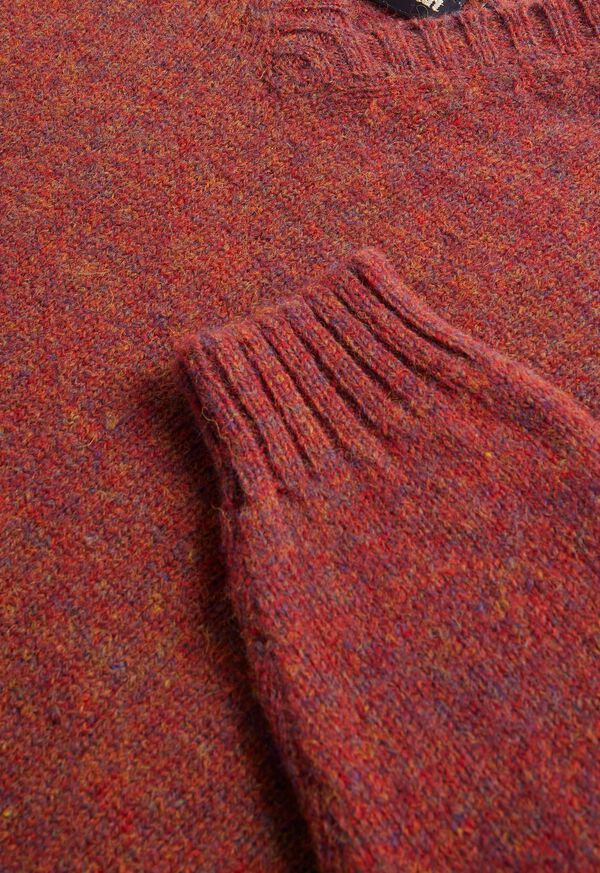 Paul Stuart Shetland Wool V-Neck Sweater, image 8