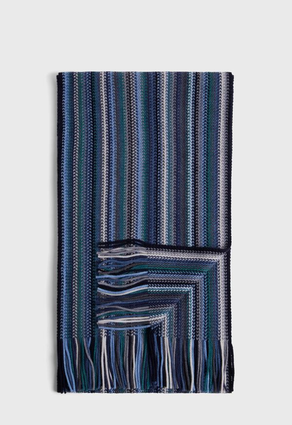 Paul Stuart Variegated Stripe Scarf, image 1