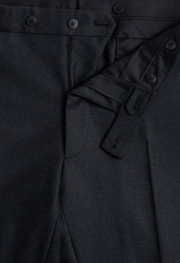 Paul Stuart Super 150s Charcoal Double Breasted Suit, image 6