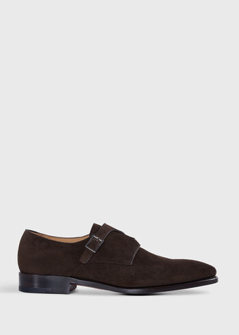 Paul Stuart Samson Suede Double Monk Strap
