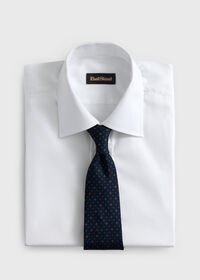 Paul Stuart Silk Printed Micro Medallion Tie, thumbnail 2