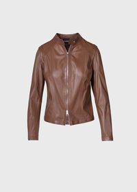 Paul Stuart Perforated Leather Jacket, thumbnail 1