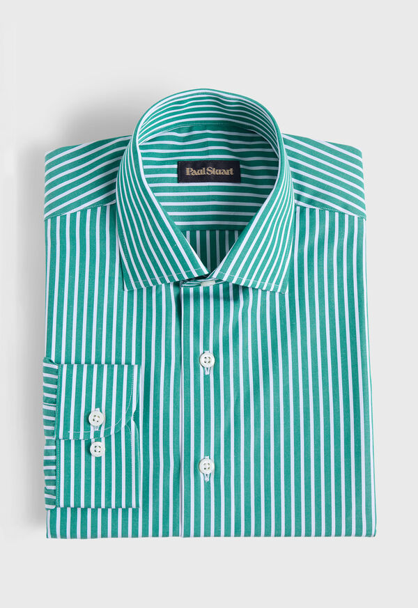 Paul Stuart Cotton Vertical Stripe Sport Shirt, image 1