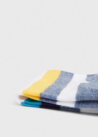 Paul Stuart Stripe Trainer Ankle Sock, thumbnail 2