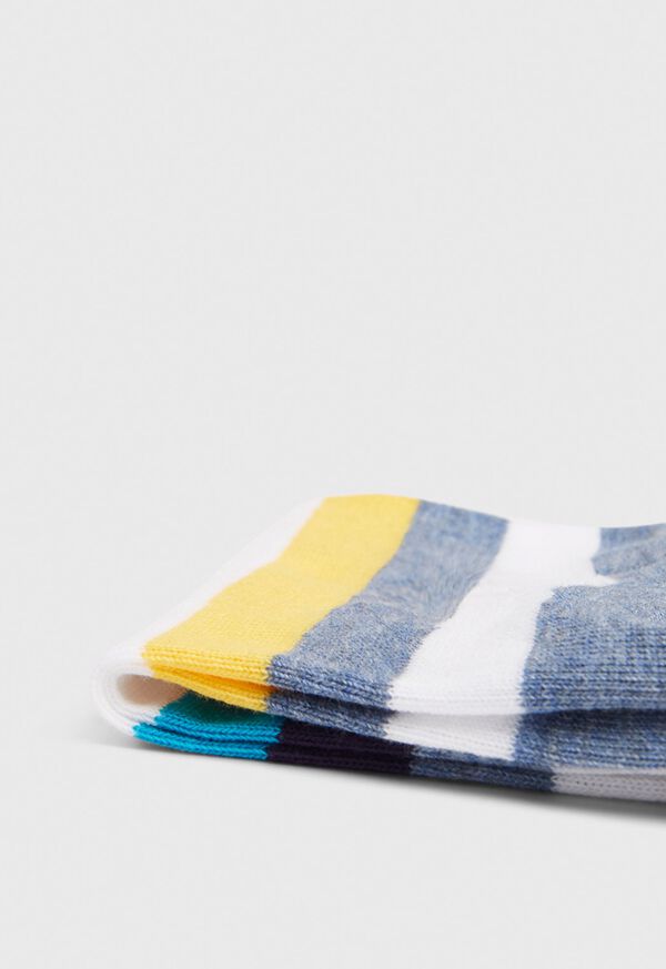 Paul Stuart Stripe Trainer Ankle Sock, image 2