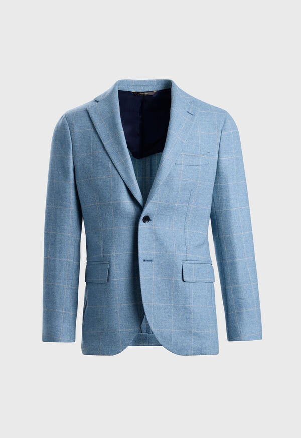 Paul Stuart Merino Wool Windowpane Jacket, image 1