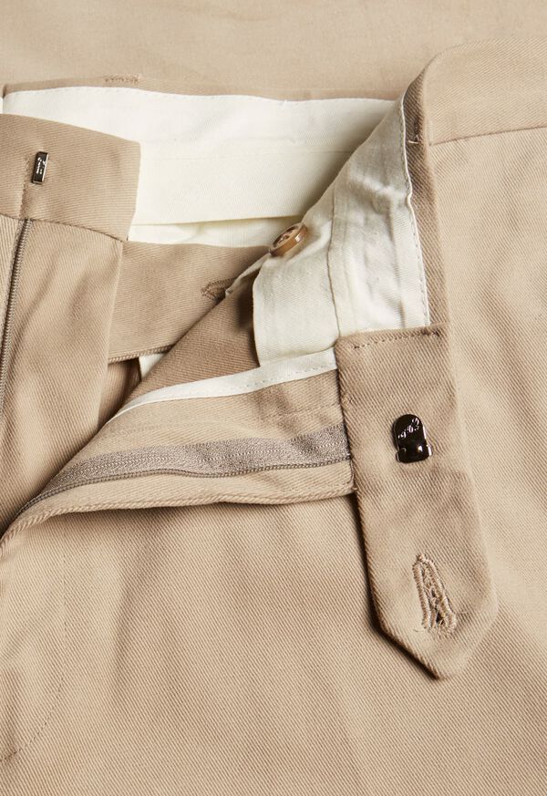 Paul Stuart Stone Cotton Stretch Pant, image 3