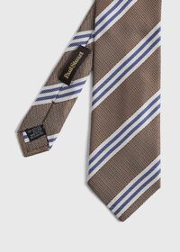 Paul Stuart Wide Textured Stripe Tie, thumbnail 1