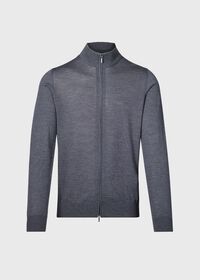 Paul Stuart Merino Wool Full Zip Cardigan, thumbnail 1