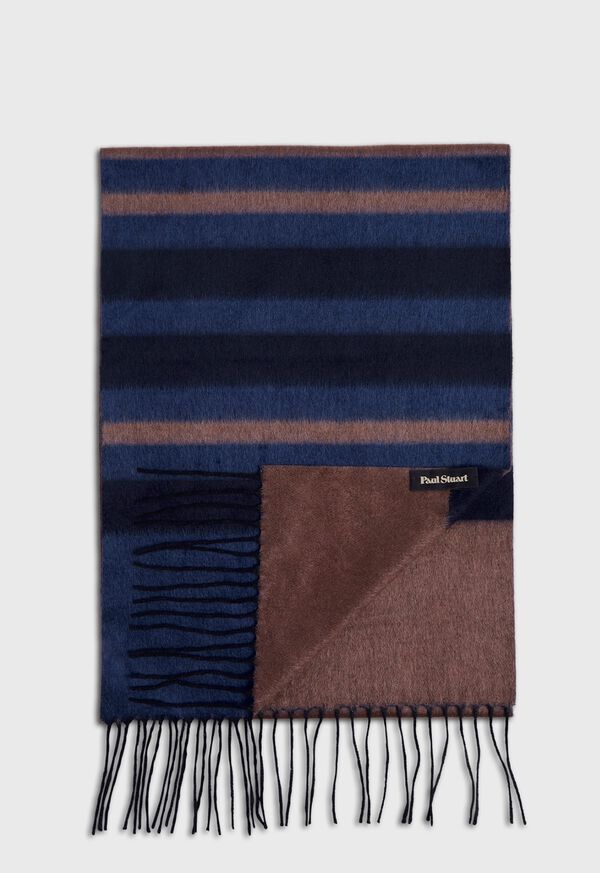 Paul Stuart Bottom Striped Scarf, image 1
