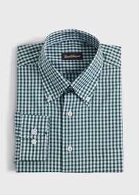 Paul Stuart Cotton Classic Gingham Sport Shirt, thumbnail 1