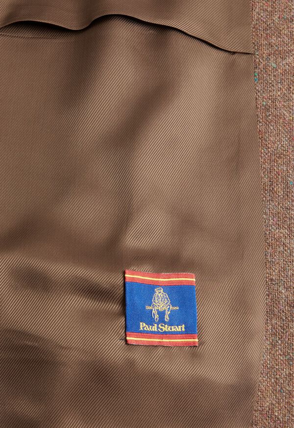 Paul Stuart Shetland Tweed Tailored Vest, image 3
