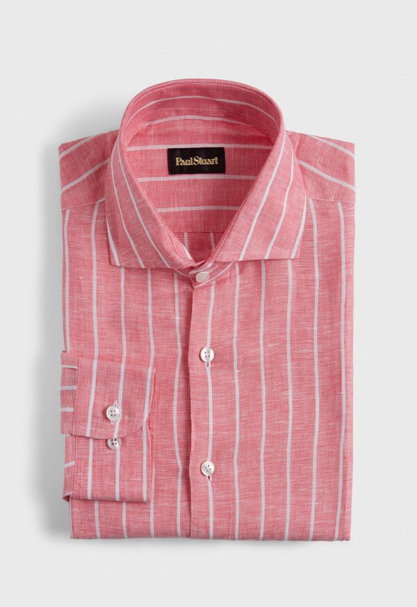 Paul Stuart Vertical Stripe Sport Shirt, image 1