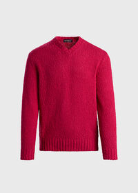 Paul Stuart Cotton & Linen V-Neck Pullover, thumbnail 1