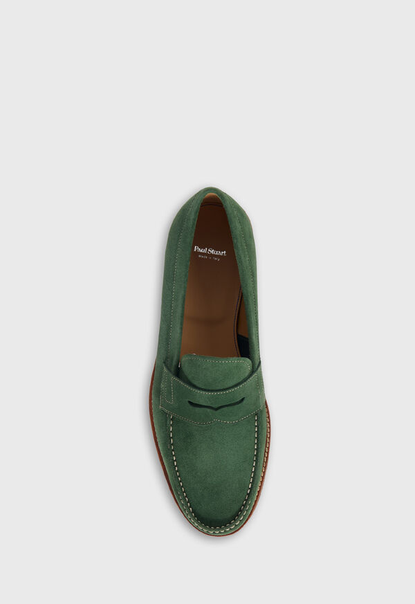 Paul Stuart Malcolm Suede Penny Loafer, image 4