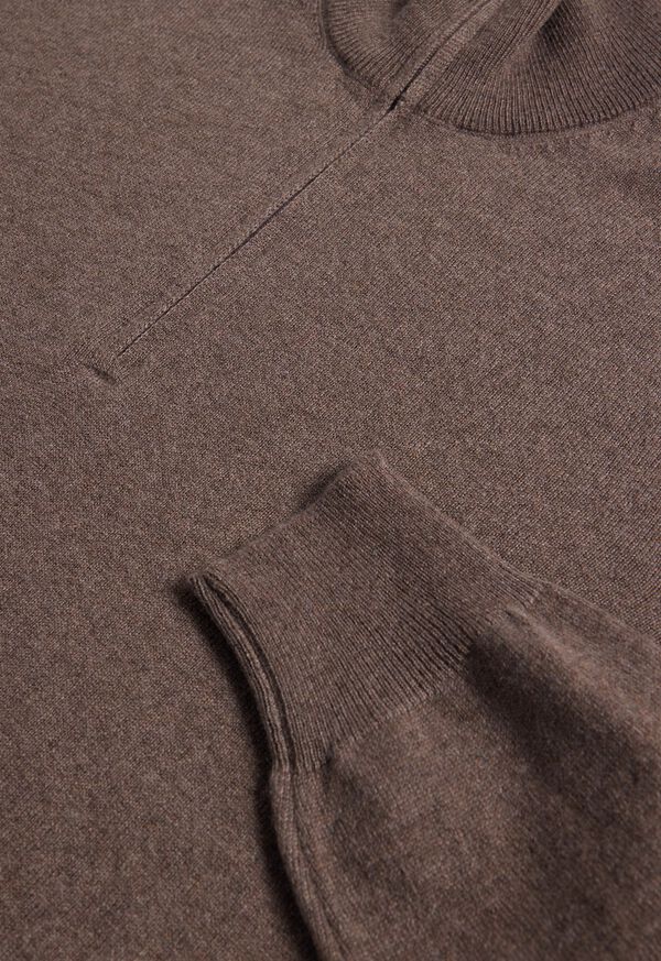 Paul Stuart Classic Cashmere Quarter Zip Sweater, image 2