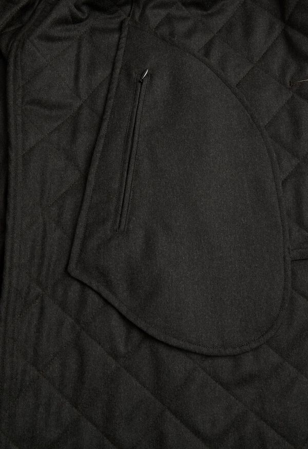 Paul Stuart Quilted Barn Coat with Hood, image 6