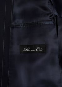 Paul Stuart Navy Pinstripe Wool Suit, thumbnail 4