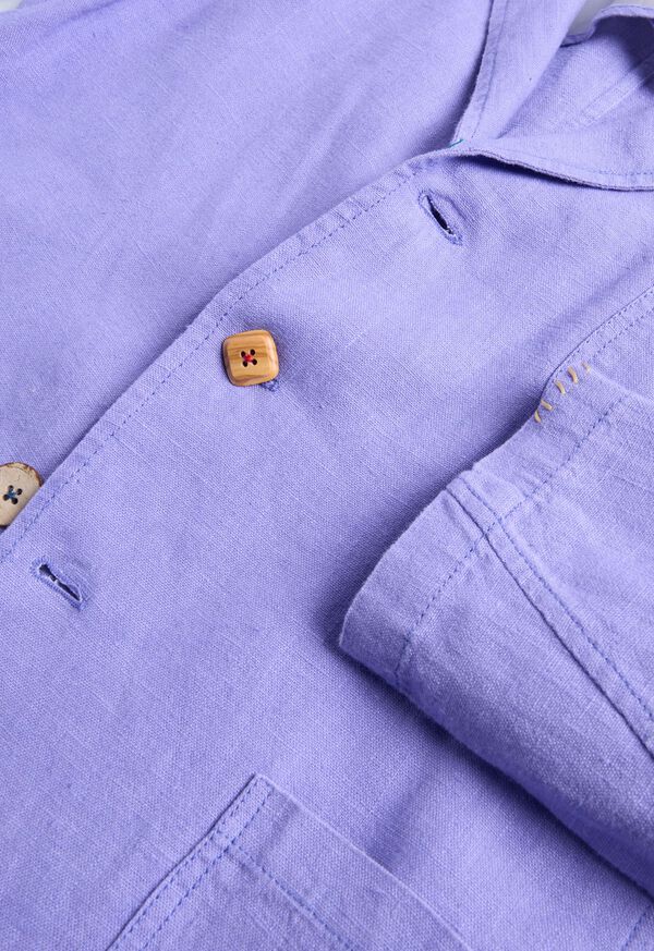 Paul Stuart Washed Linen Jacket, image 3