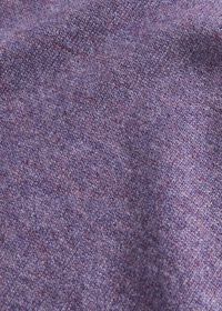 Paul Stuart Cashmere Quarter Zip With Suede Trim, thumbnail 3