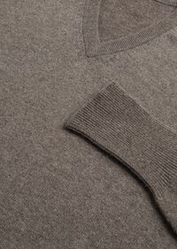 Paul Stuart Classic Cashmere Double Ply V-Neck Sweater, thumbnail 35