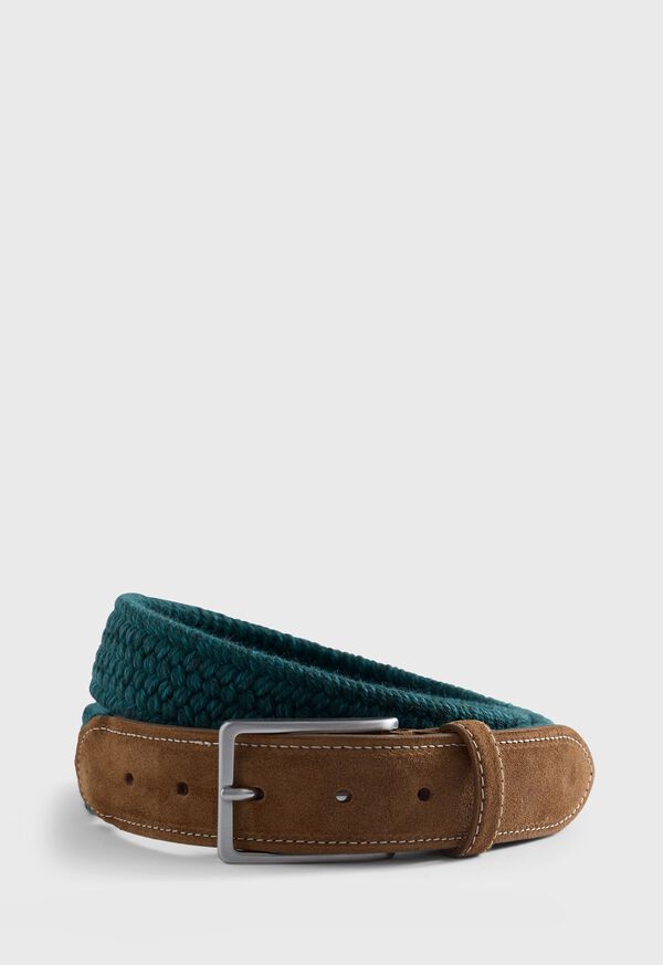 Paul Stuart Braided Stretch Belt, image 1