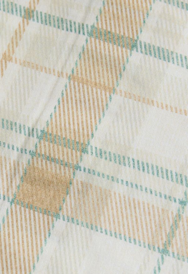 Paul Stuart Printed Plaid Cotton Shirt, image 3