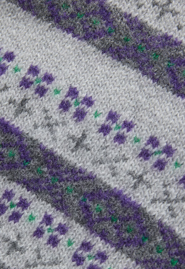 Paul Stuart Wool Fair Isle Sleeveless Pullover, image 3