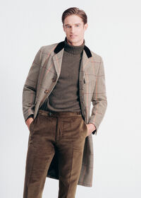 Paul Stuart Russel Plaid Overcoat, thumbnail 2