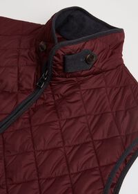 Paul Stuart Nylon Vest with Piping, thumbnail 2