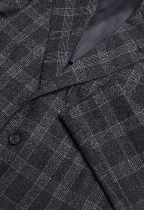 Paul Stuart Grey Plaid Wool Suit, image 3