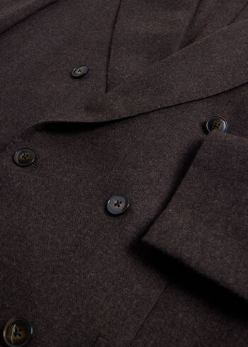 Paul Stuart Cashmere Double Breasted Jacket