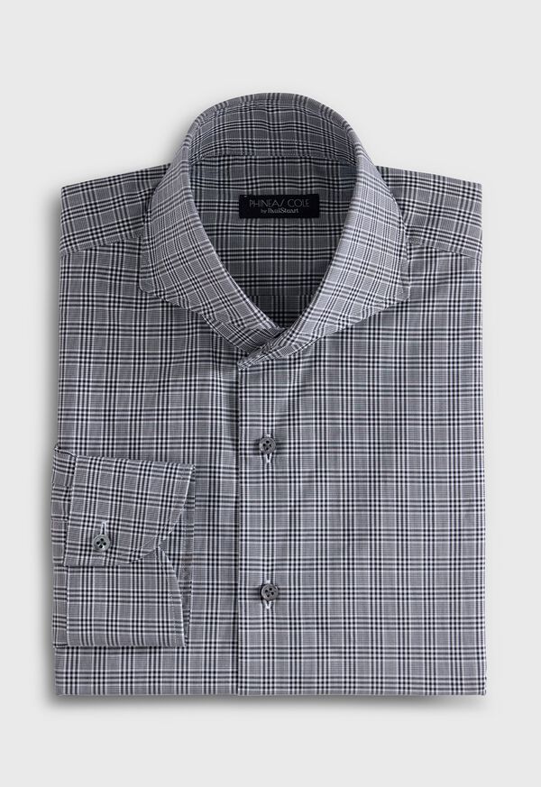 Paul Stuart Micro Plaid Dress Shirt, image 1