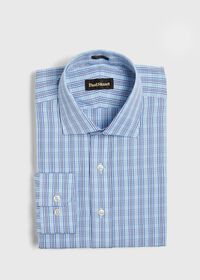 Paul Stuart Slim Fit Plaid Dress Shirt, thumbnail 1