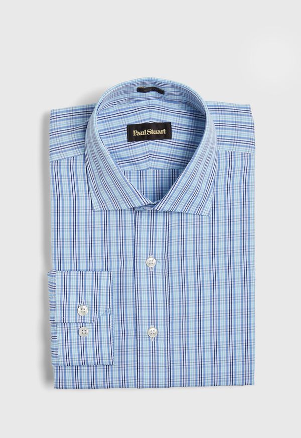 Paul Stuart Slim Fit Plaid Dress Shirt, image 1