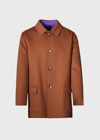 Paul Stuart Double Face Contrast Cashmere Coat, thumbnail 1