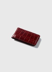 Paul Stuart Alligator Magnetic Money Clip, thumbnail 1