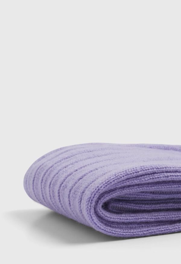 Paul Stuart Cashmere Ribbed Sock, image 2