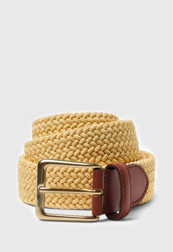 Paul Stuart Braided Stretch Nylon Belt