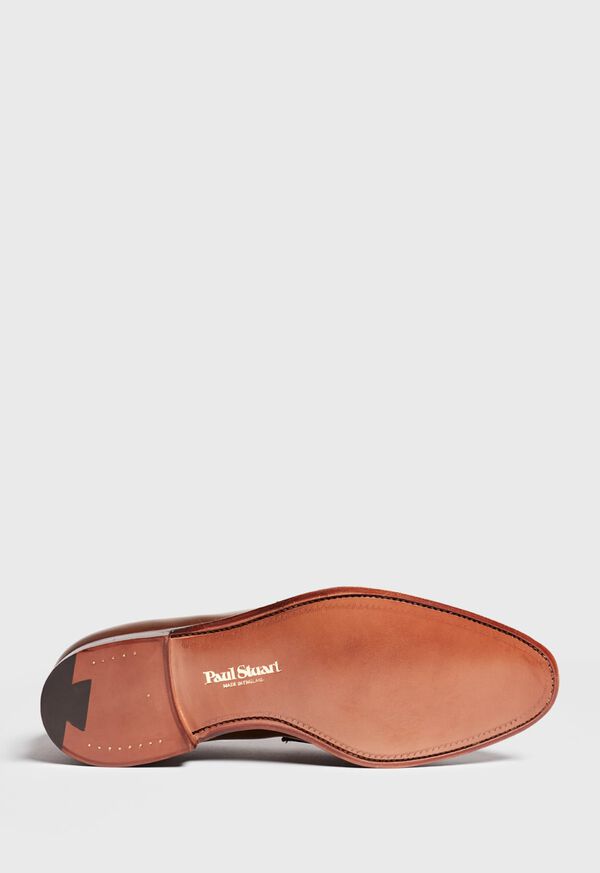 Paul Stuart Chocolate Brown Suede Rosebery Penny Loafer, image 5