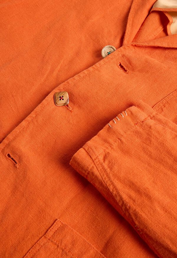 Paul Stuart Washed Linen Jacket, image 4