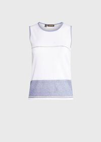 Paul Stuart Sleeveless Knit Colorblock Top, thumbnail 1