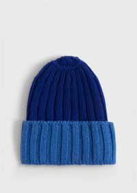 Paul Stuart Cashmere Two-Tone Cap, thumbnail 1