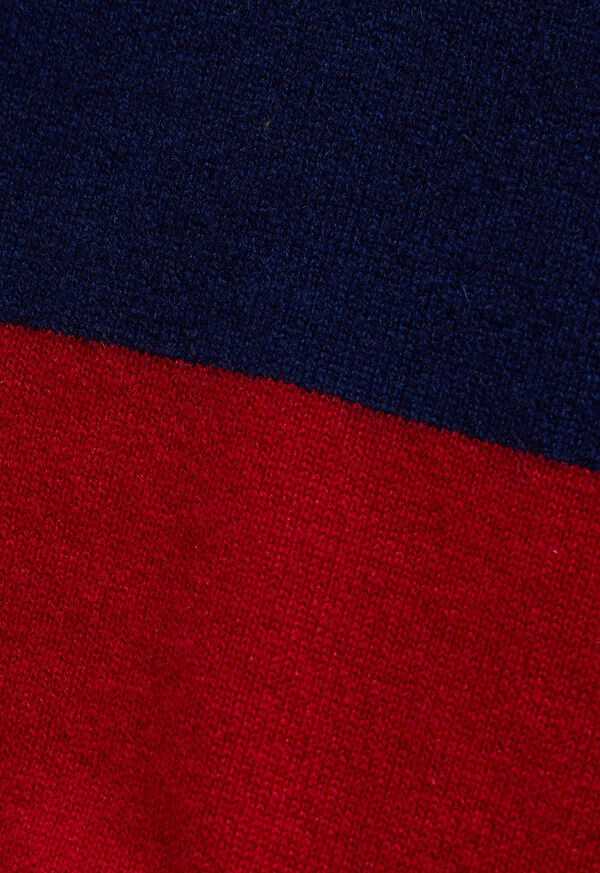 Paul Stuart Lightweight Cashmere Rugby Sweater, image 3