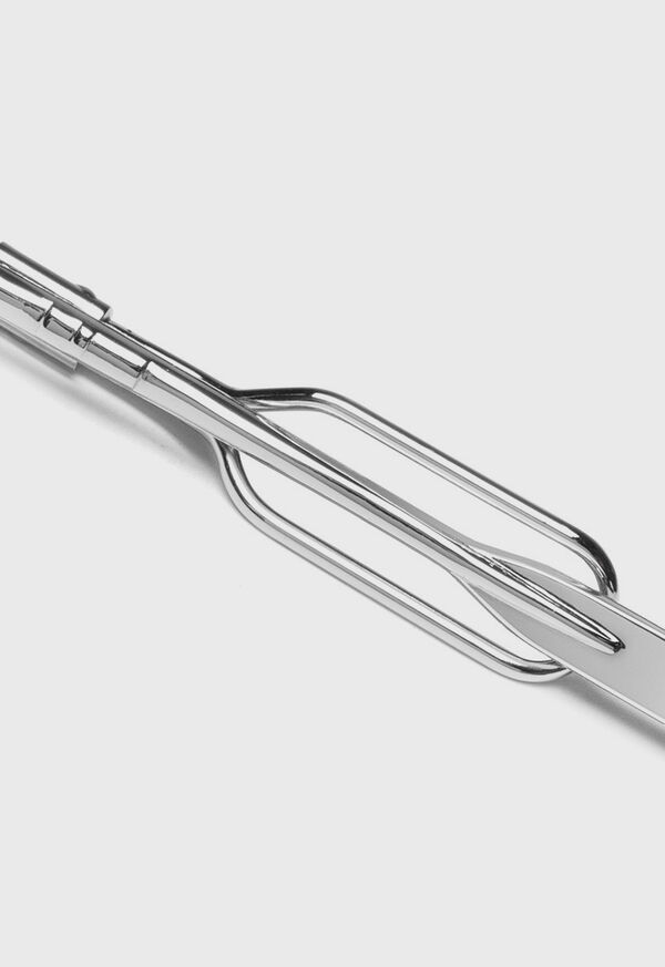 Paul Stuart Sterling Silver Oar Tie bar, image 1