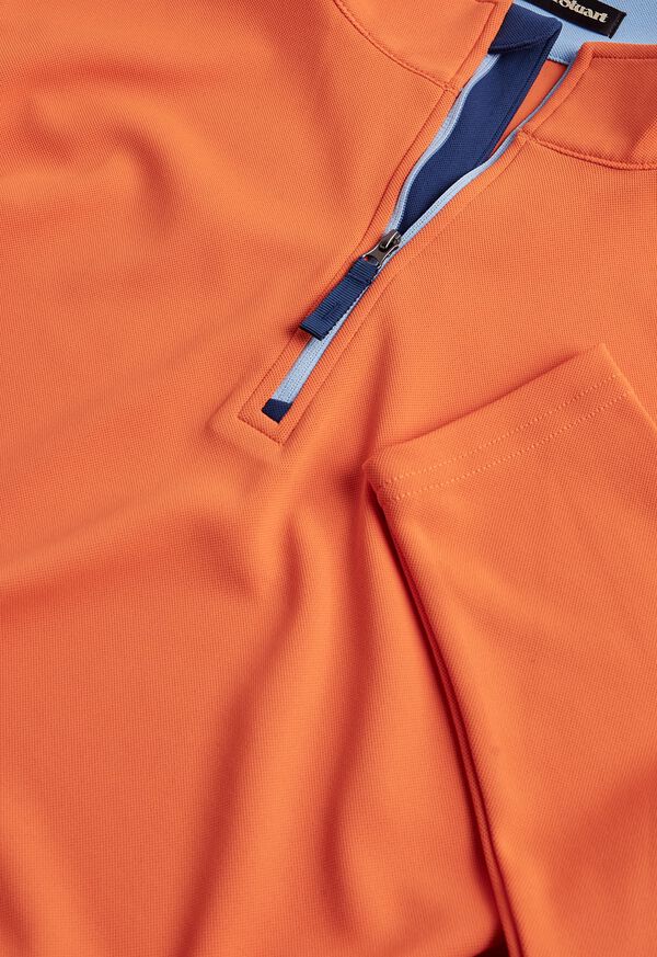 Paul Stuart Quarter Zip Performance Pullover, image 2